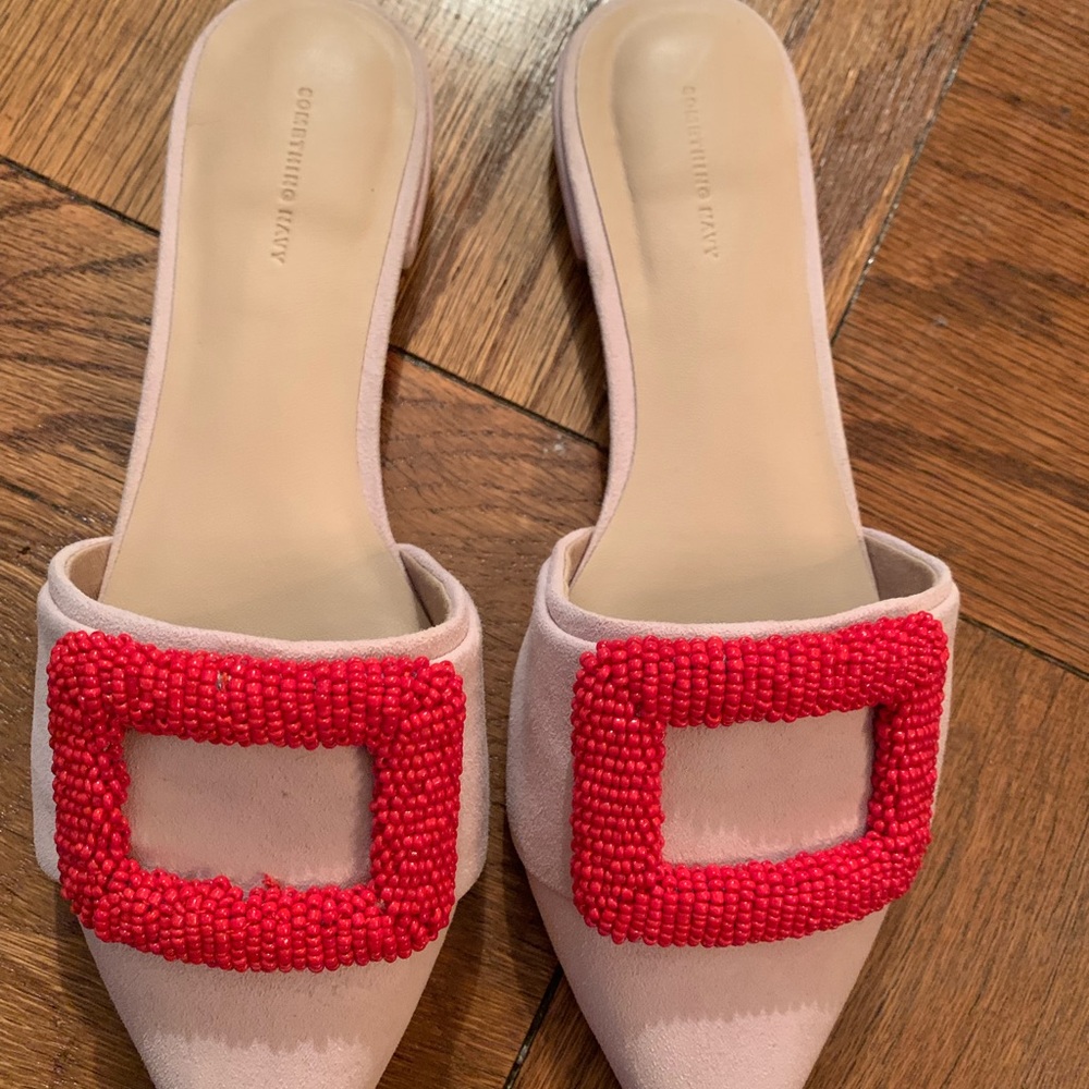 Something Navy Pink Mules - image 3